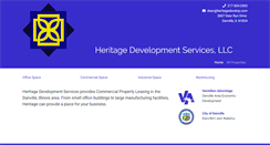 Desktop Screenshot of heritagedevelop.com
